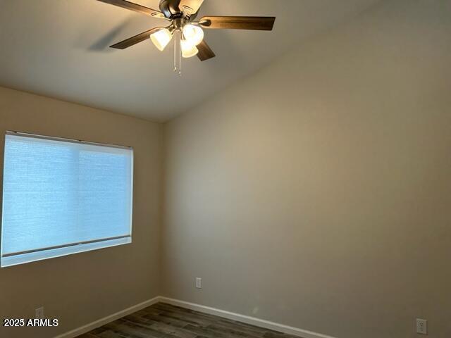 9832 East La Palma Avenue, Unit 2 Gold Canyon, AZ 85118 - Photo 21 of 24 an empty room with windows and fan
