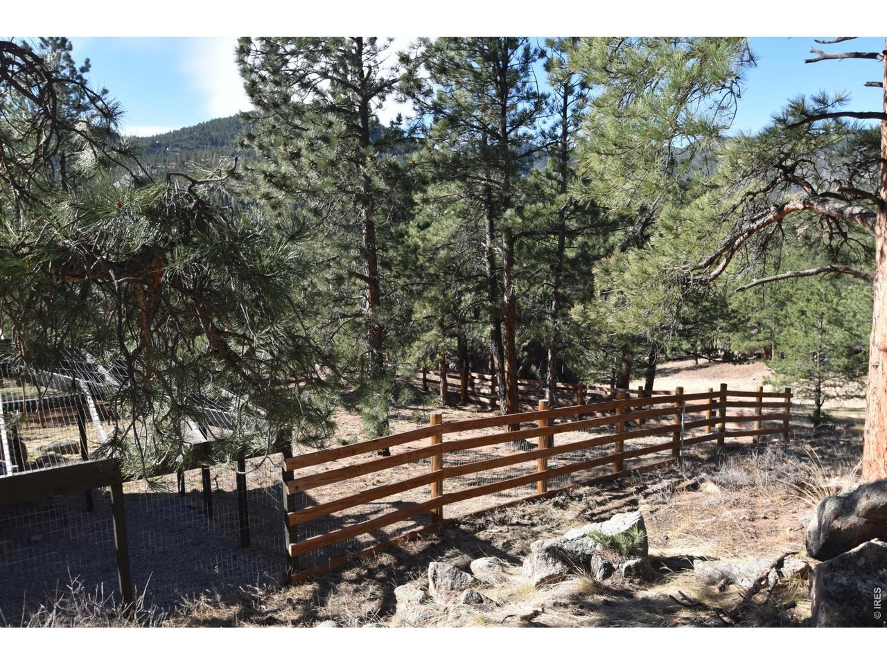 1477 Kiowa Road Lyons, CO 80540 - Photo 38 of 45 Fenced back yard/Dog Run