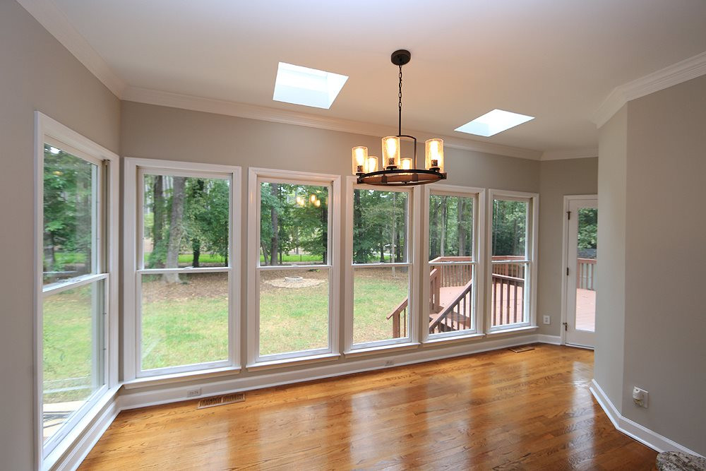 9001 Hemingwood Court Raleigh, NC 27613 - Photo 12 of 25 Look at all the windows to bring in all the light and views of the yard. Breakfast Area