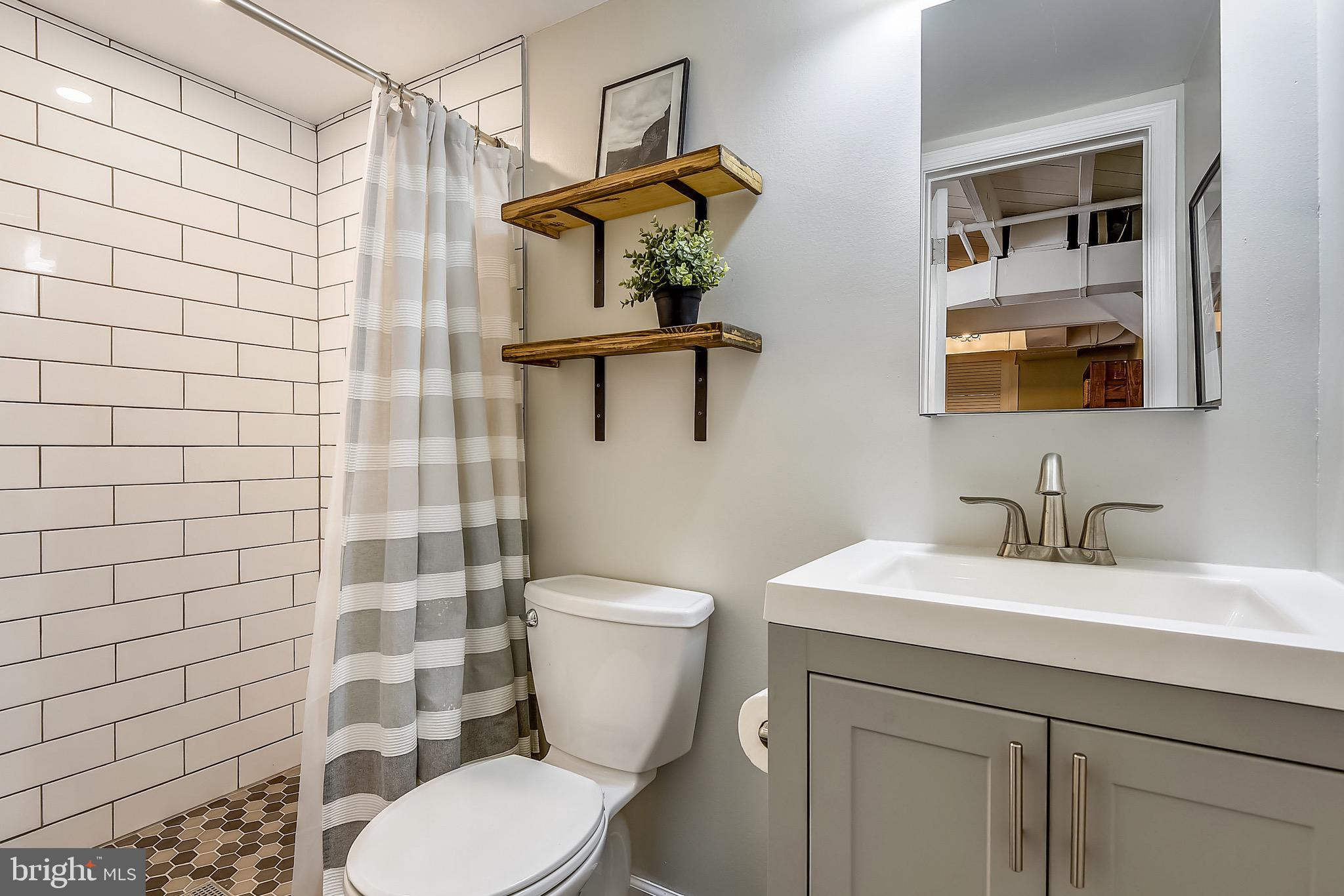 2408 Homestead Drive Silver Spring, MD 20902 - Photo 21 of 24 Lower level newly renovated bathroom