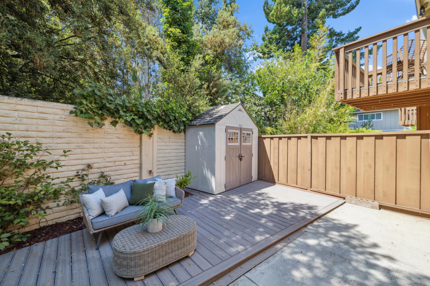 118 Granada Drive Mountain View, CA 94043 - Photo 18 of 28 a view of a two chairs in the patio