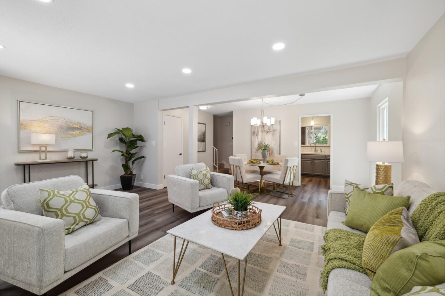 118 Granada Drive Mountain View, CA 94043 - Photo 7 of 28 a living room with furniture and a large window