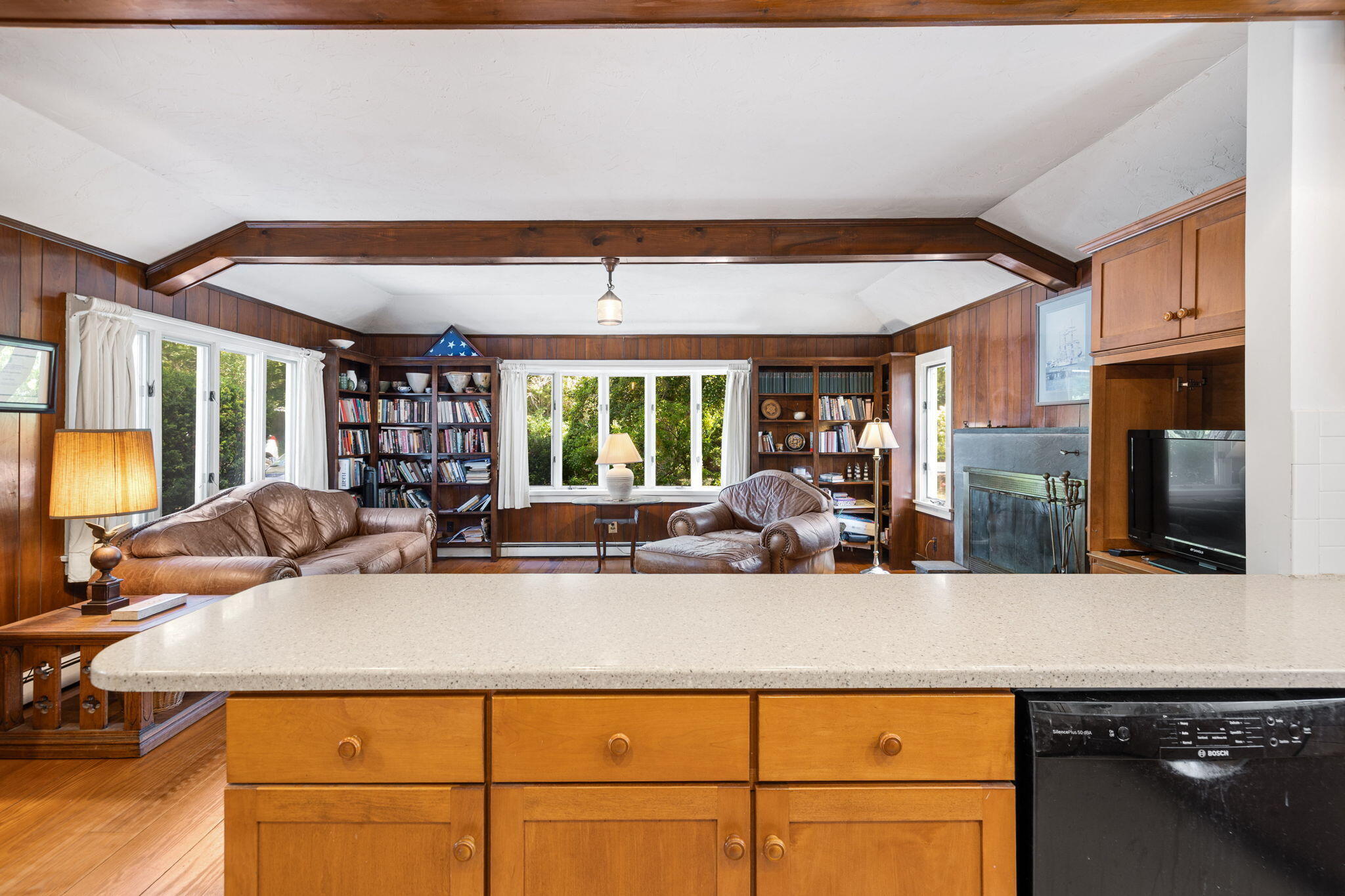 89 Swift Avenue Osterville, MA 02655 - Photo 21 of 57 a view of a living room and kitchen