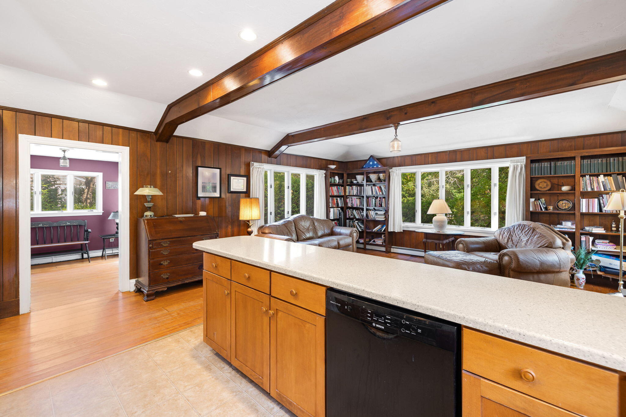 89 Swift Avenue Osterville, MA 02655 - Photo 23 of 57 a kitchen with a sink and large window