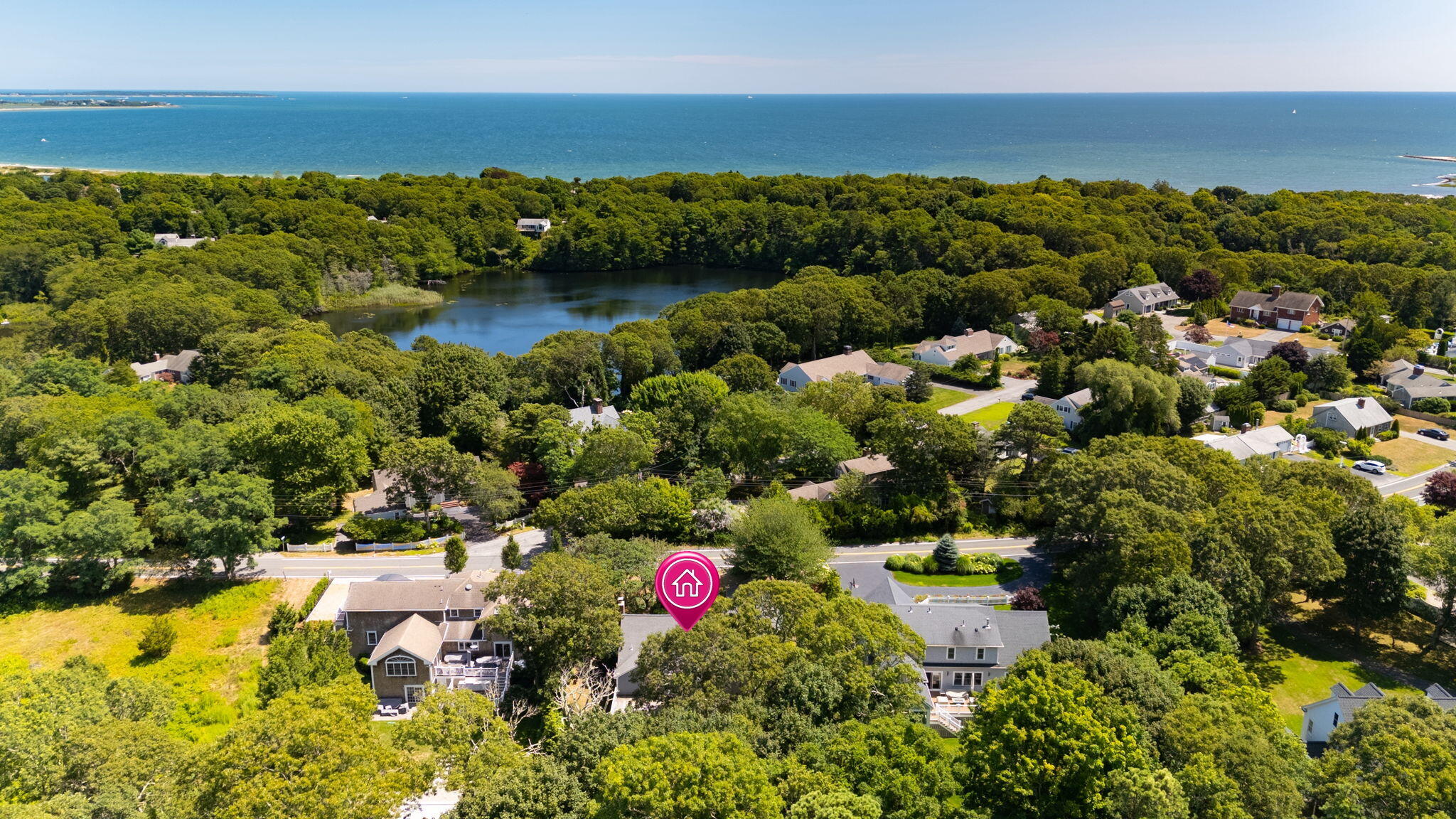 89 Swift Avenue Osterville, MA 02655 - Photo 51 of 57 a view of a lake