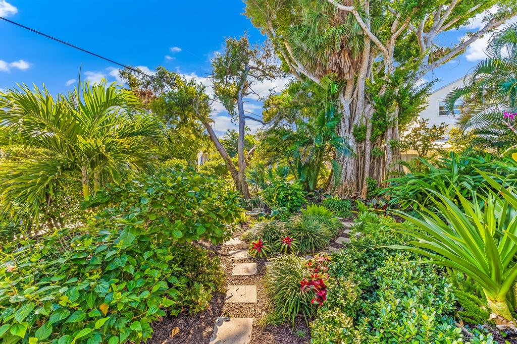 361 Tarpon Avenue Boca Grande, FL 33921 - Photo 22 of 25 a view of a garden