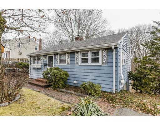 360 Sprague Street Dedham, MA 02026 - Photo 2 of 19 a front view of a house with garden