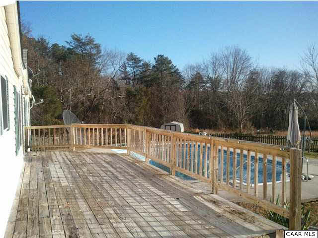 2034 North Boston Road Troy, VA 22974 - Photo 29 of 32 Rear deck overlooks the inground pool