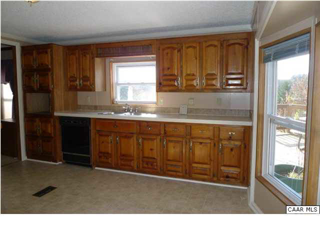 2034 North Boston Road Troy, VA 22974 - Photo 3 of 32 Kitchen has lots of cabinet & gorgeous view