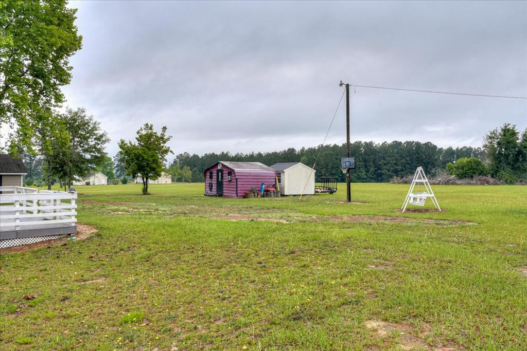 1673 Coleman Bridge Road Wagener, SC 29164 - Photo 32 of 45 a view of a big yard with a fountain