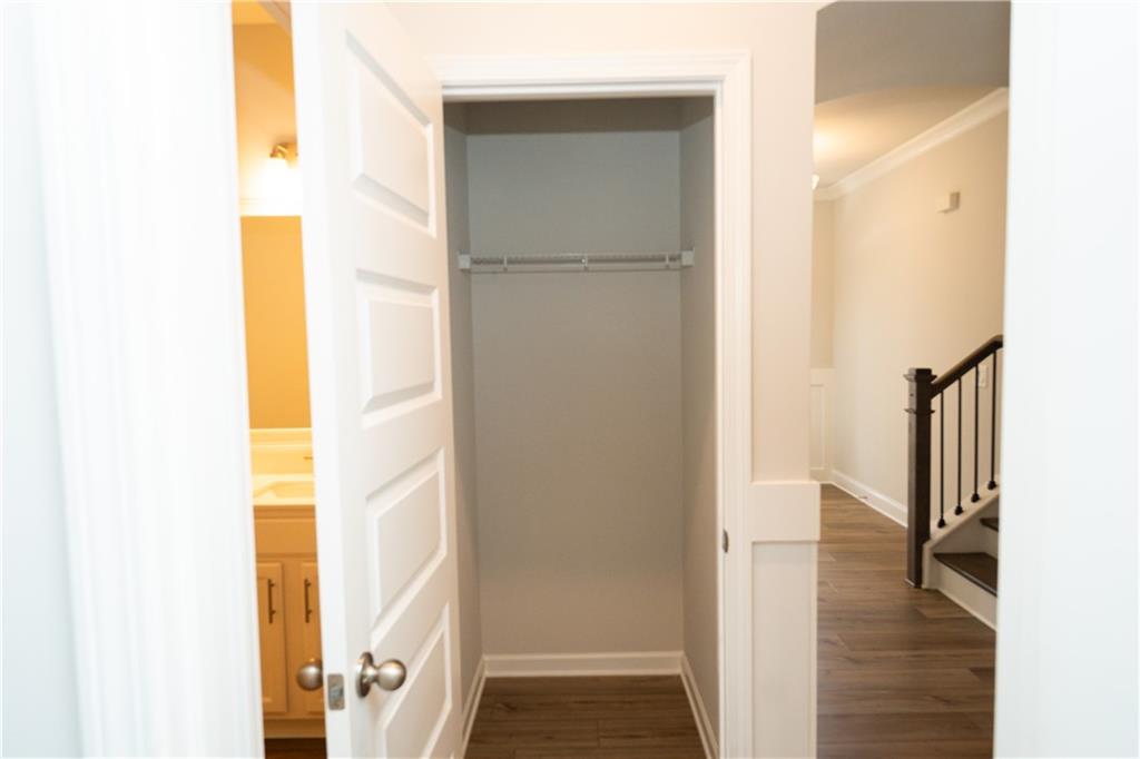 536 Sageton Court Grayson, GA 30017 - Photo 13 of 37 a view of walk in closet with empty racks