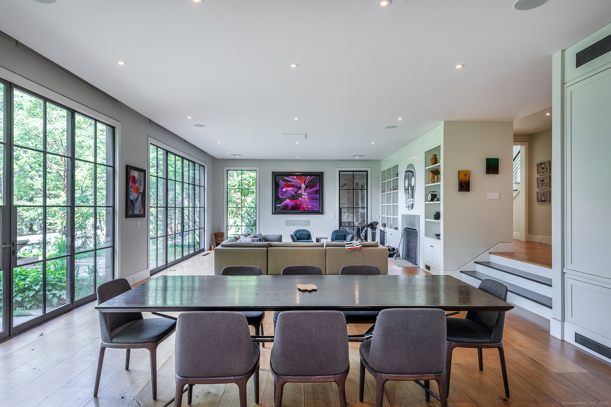 85 West Church Hill Road Washington, CT 06794 - Photo 14 of 38 a view of a dining room with furniture window and wooden floor