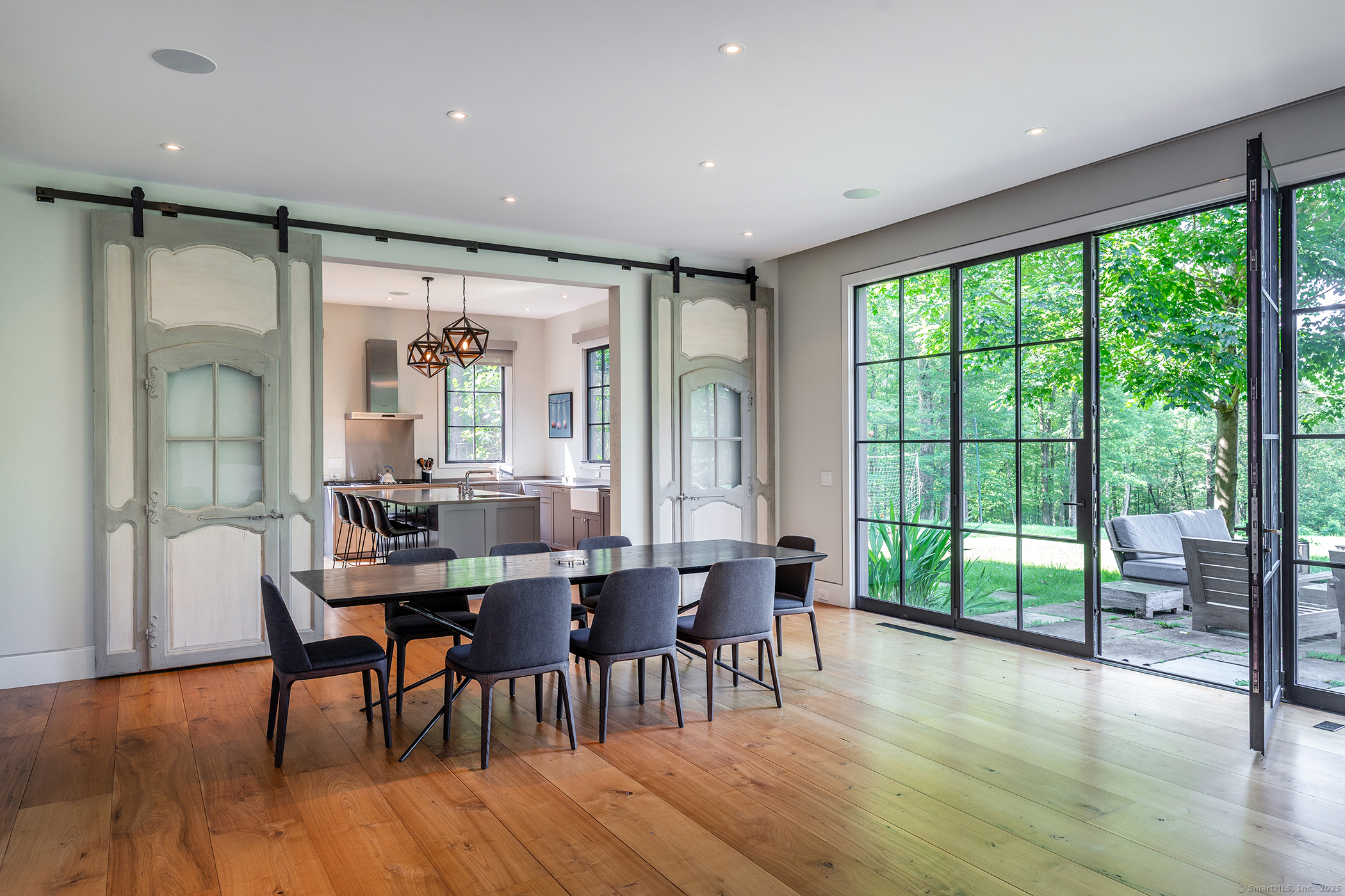 85 West Church Hill Road Washington, CT 06794 - Photo 16 of 38 a view of a a dining room with furniture window and wooden floor
