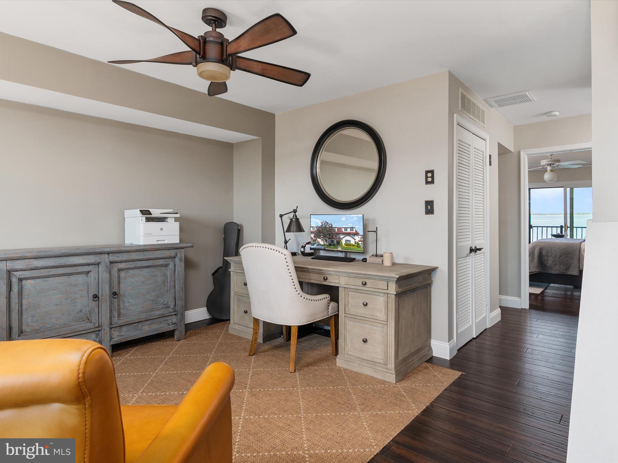 32 Queen Anne Way Chester, MD 21619 - Photo 18 of 61 a room with furniture mirror a sink and a window