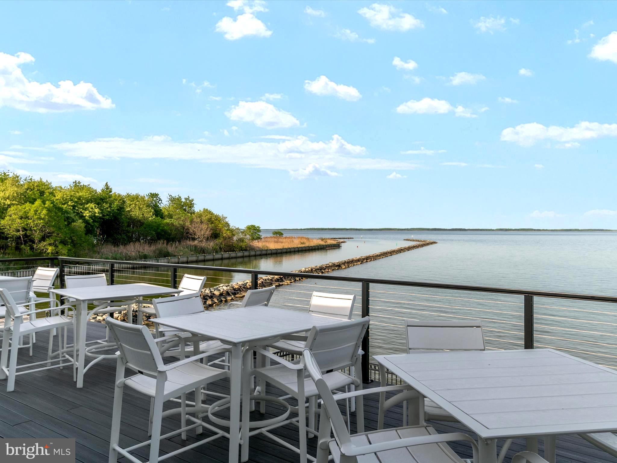 32 Queen Anne Way Chester, MD 21619 - Photo 38 of 61 a view of a terrace with furniture and stove