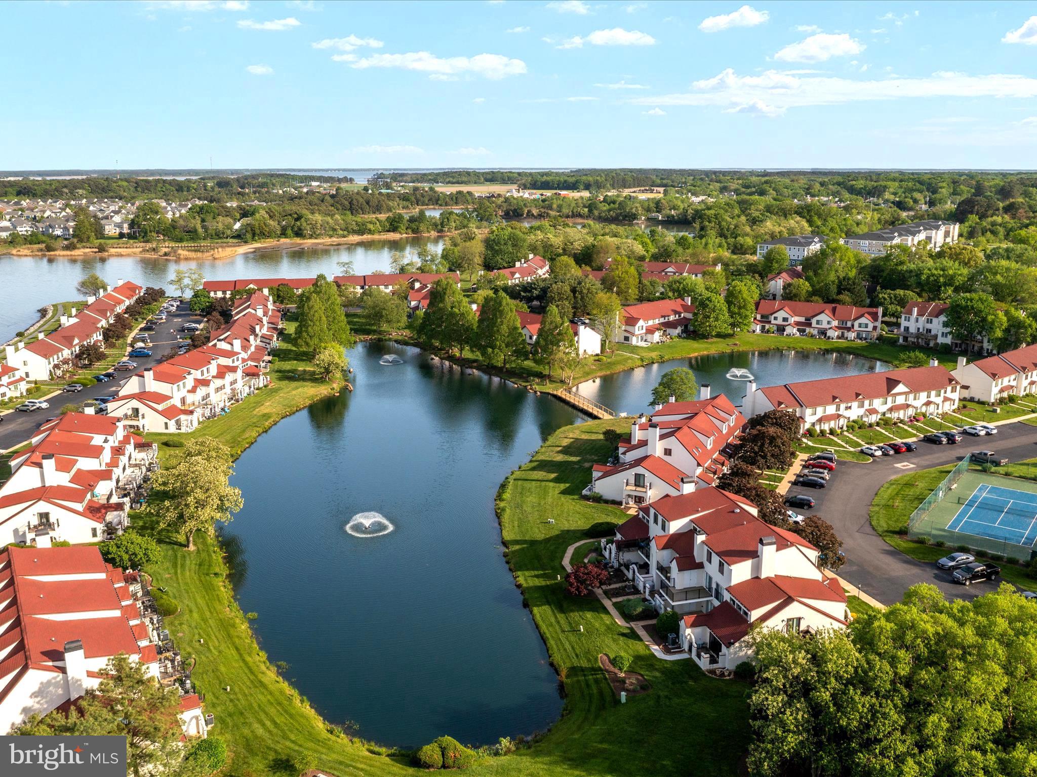 32 Queen Anne Way Chester, MD 21619 - Photo 53 of 61 an aerial view of residential houses with outdoor space