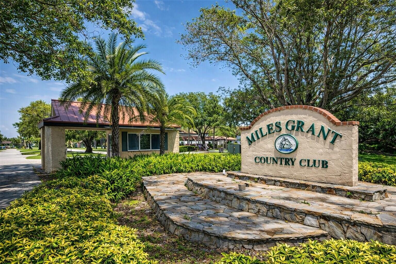 5403 Southeast Miles Grant Road, Unit H209 Stuart, FL 34997 - Photo 26 of 26 Miles Grant Sign edited