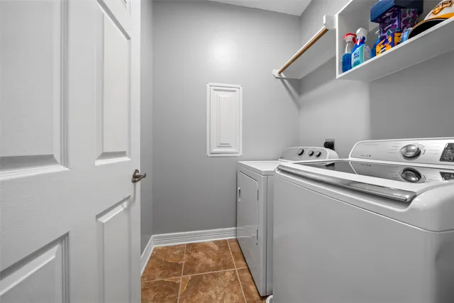 a room with storage and utility
