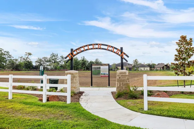 a view of a swimming pool with a garden and plants