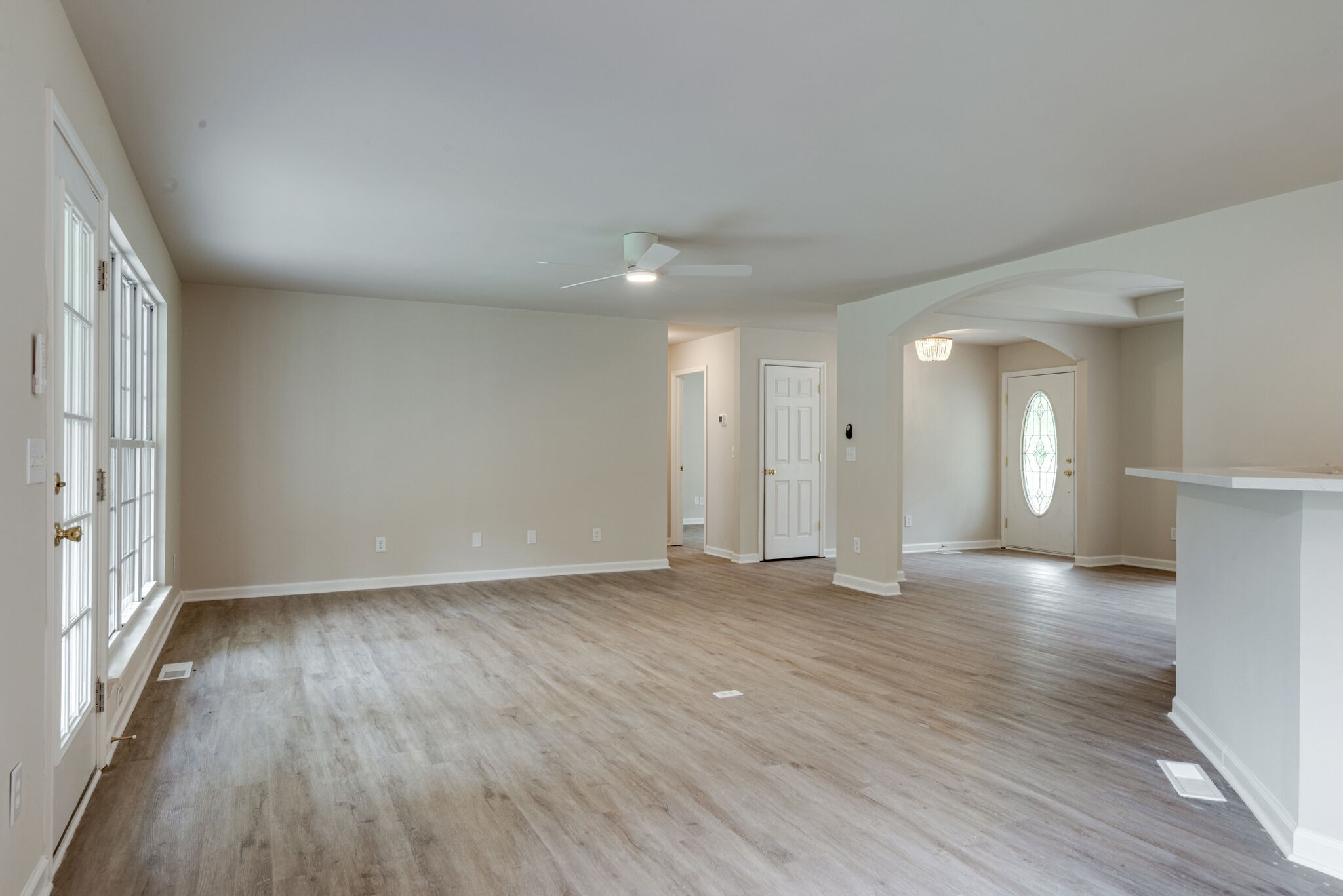2005 Spencer Mill Road Burns, TN 37029 - Photo 10 of 30 wooden floor in an empty room with a window