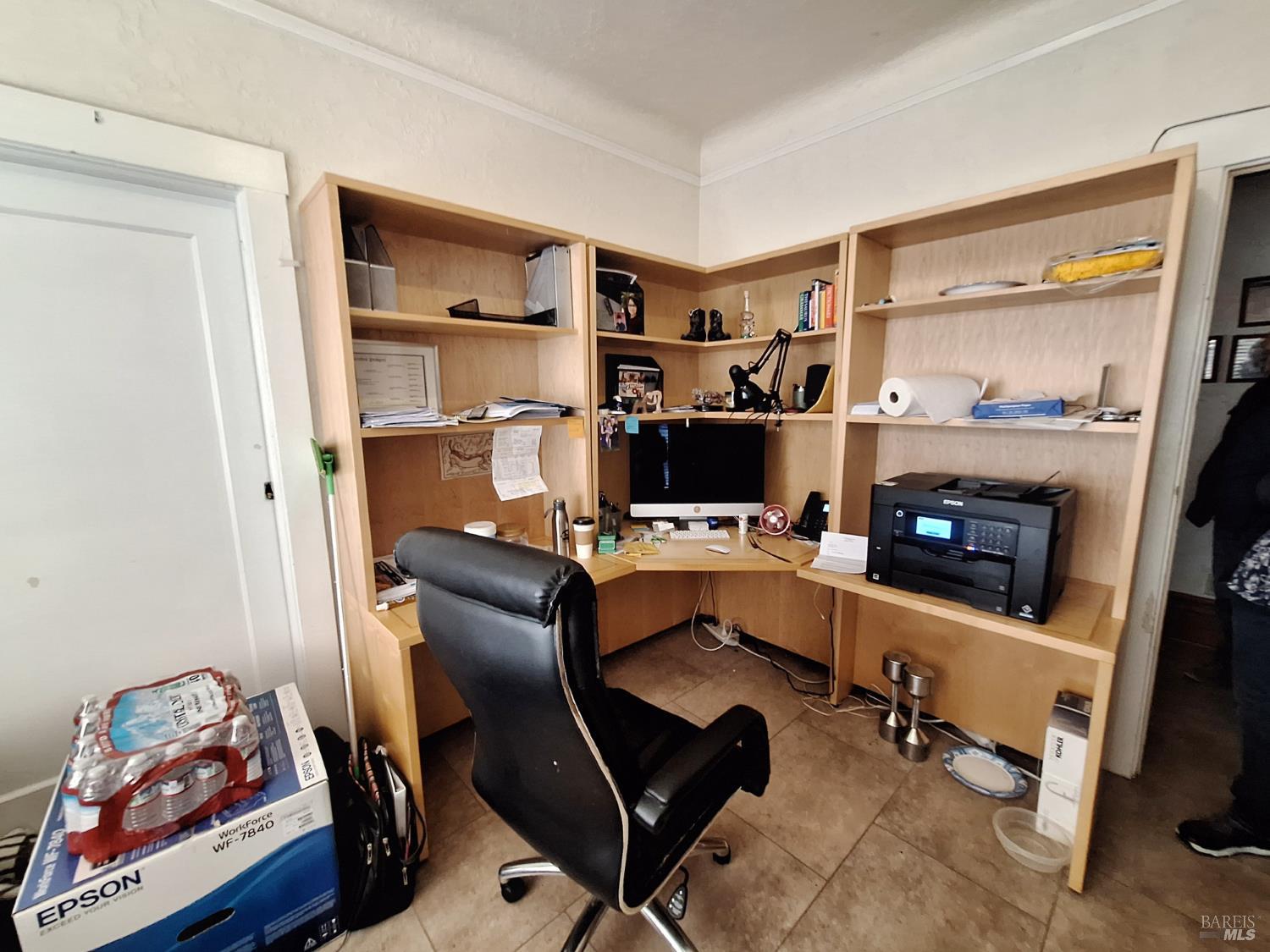 705 College Avenue Santa Rosa, CA 95404 - Photo 10 of 18 a view of a workspace with furniture and a window