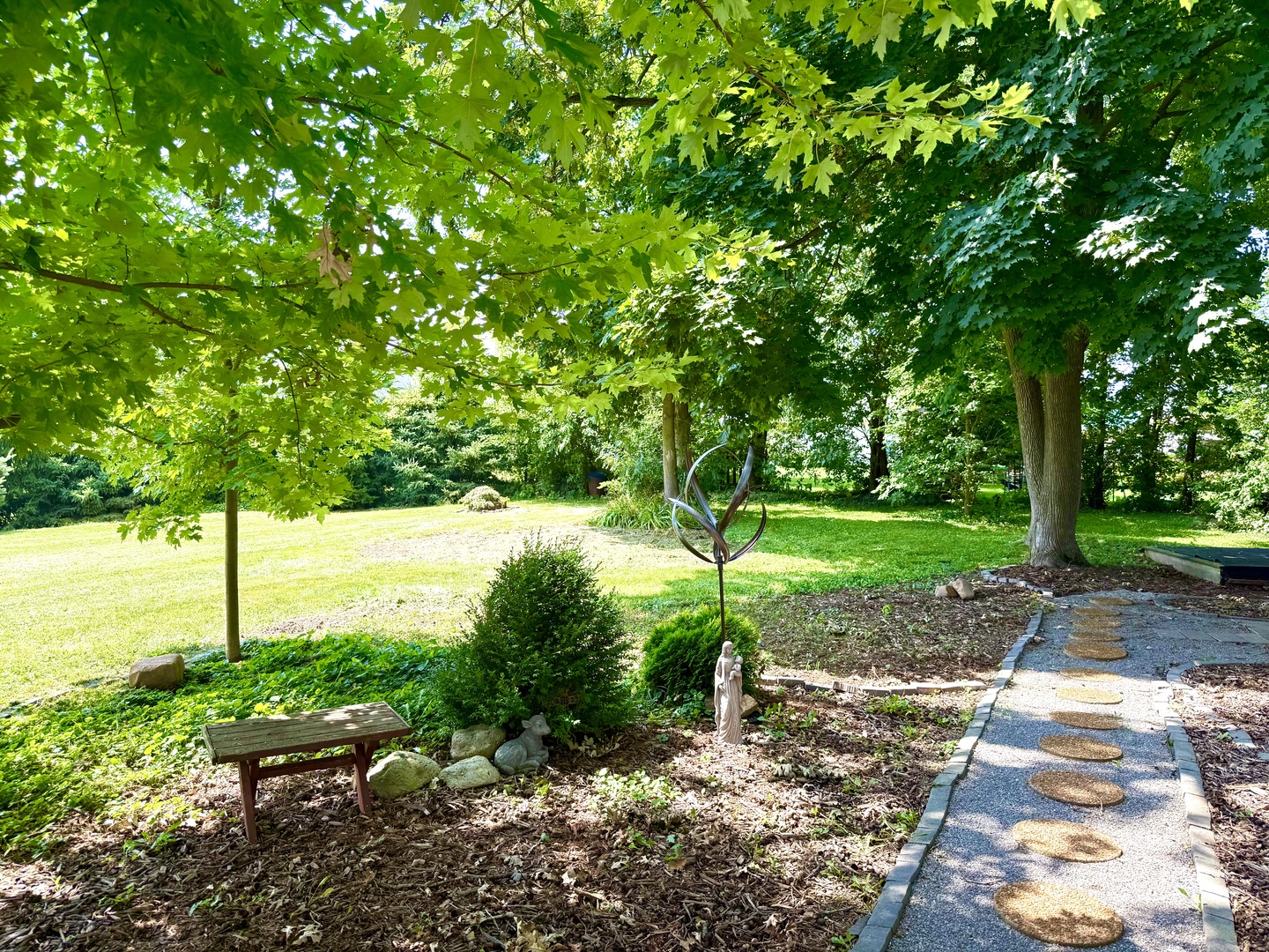 186 Peru Street Paw Paw, IL 61353 - Photo 5 of 27 a view of a park with large trees