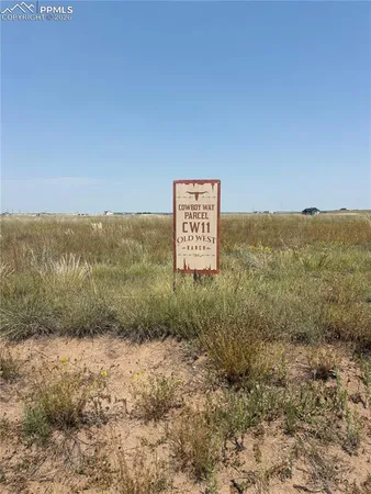 a view of a yard with mountain