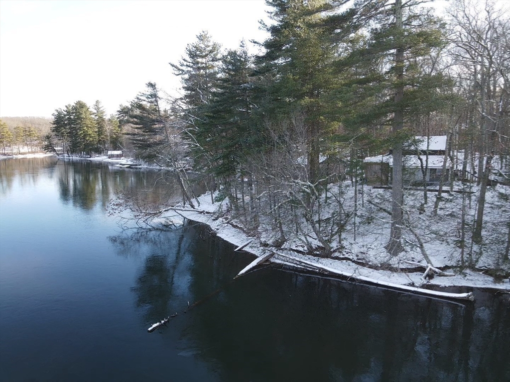 172 Shelters Road Groton, MA 01450 - Photo 29 of 40 a view of a lake in middle of forest
