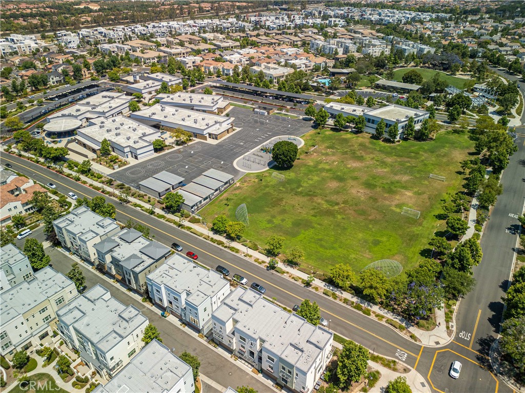 134 Acamar Irvine, CA 92618 - Photo 41 of 56 an aerial view of residential houses with outdoor space