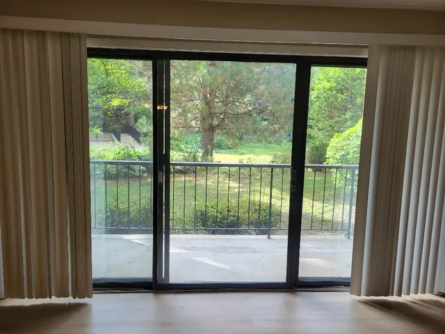 a view of balcony with outdoor space