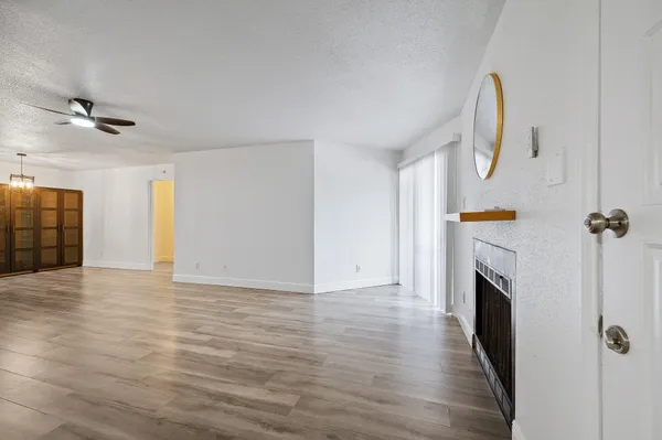 a kitchen with stainless steel appliances a refrigerator and a sink