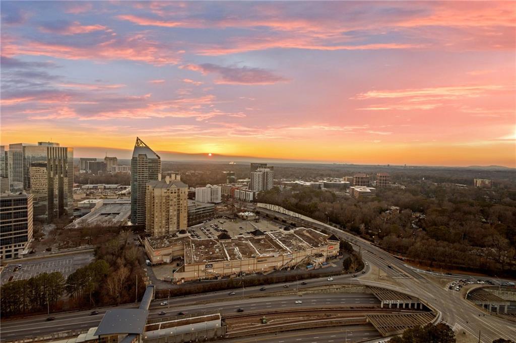 3445 Stratford Road Northeast, Unit 3601 Atlanta, GA 30326 - Photo 19 of 37 a view of a city