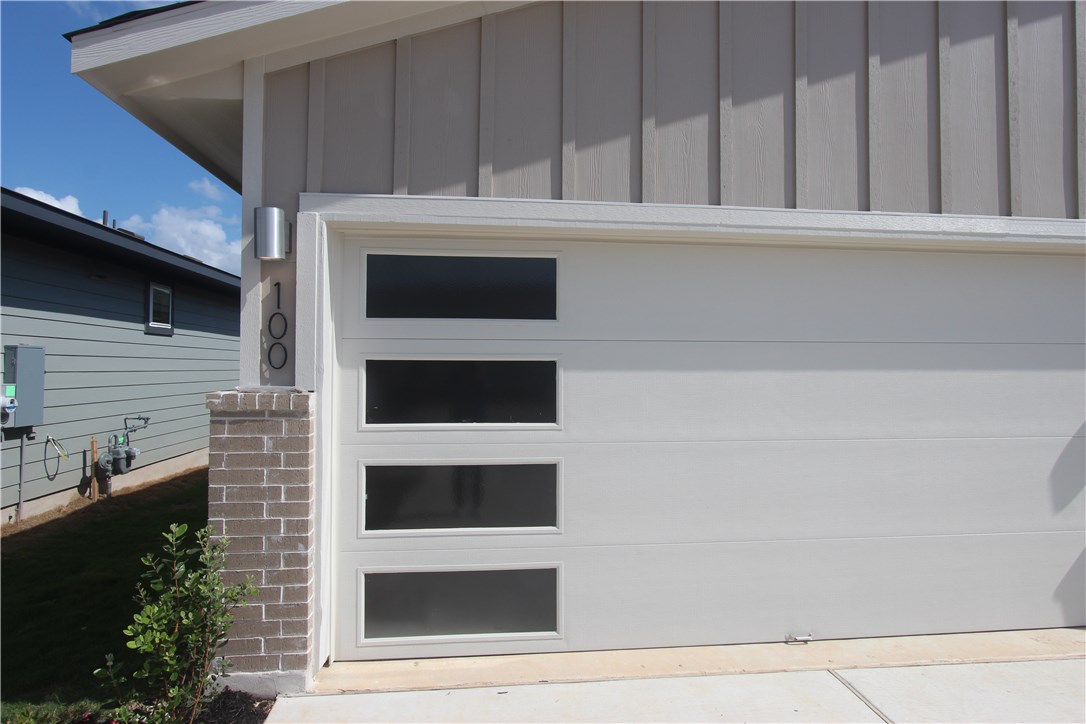 100 Century Plant Road Leander, TX 78641 - Photo 25 of 36 The garage door light panels mean the garage is very well lite during the day, without turning on a light.