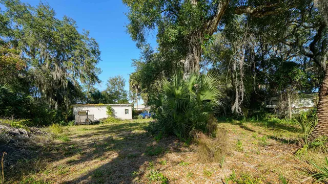 a view of a back yard
