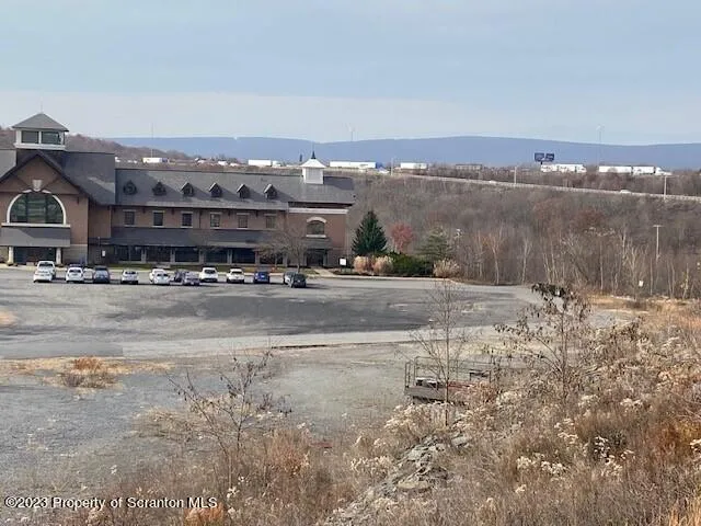 a view of building with ocean view