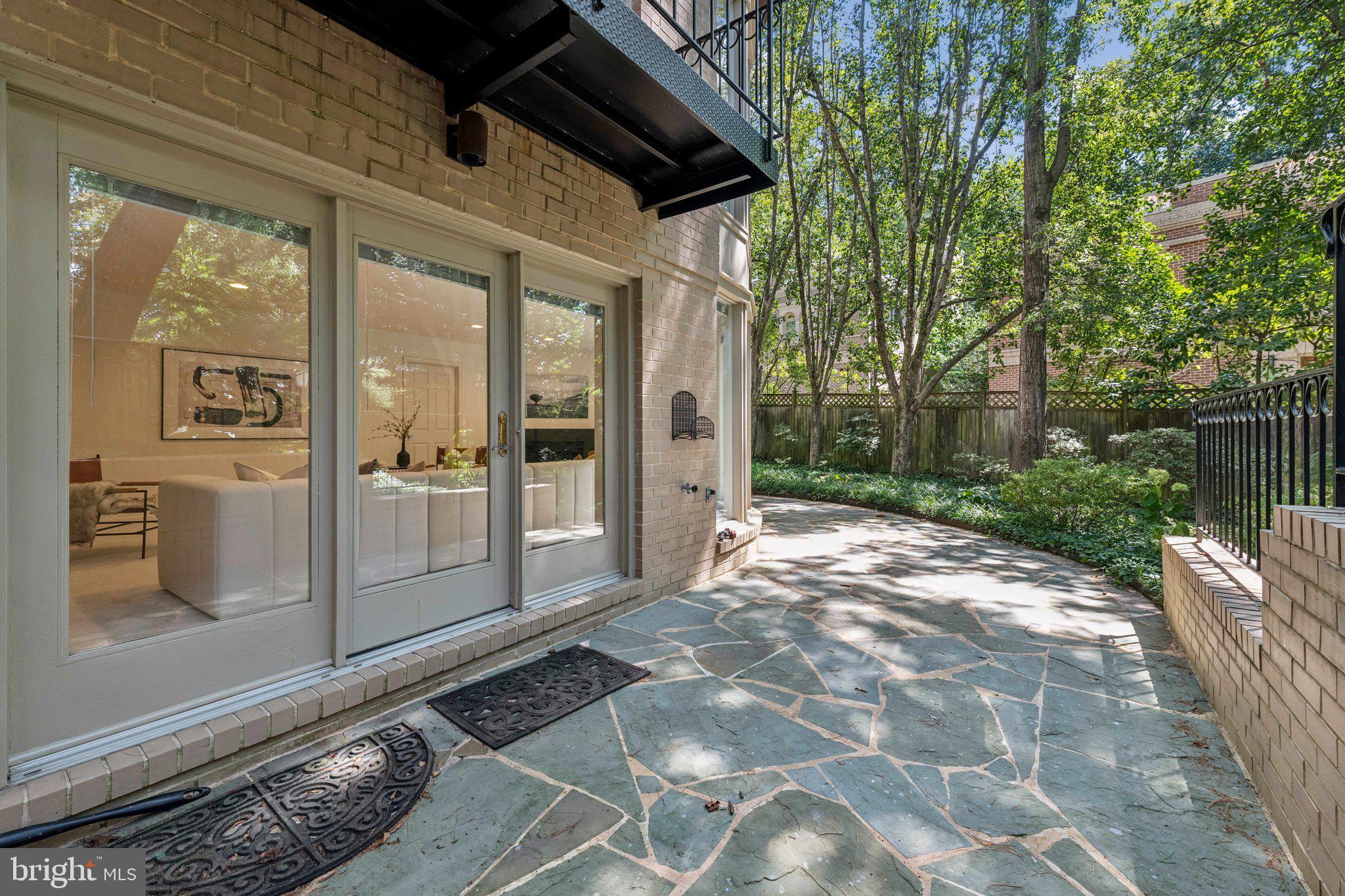 4730 Foxhall Crescent Northwest Washington, DC 20007 - Photo 37 of 37 a view of backyard with green space