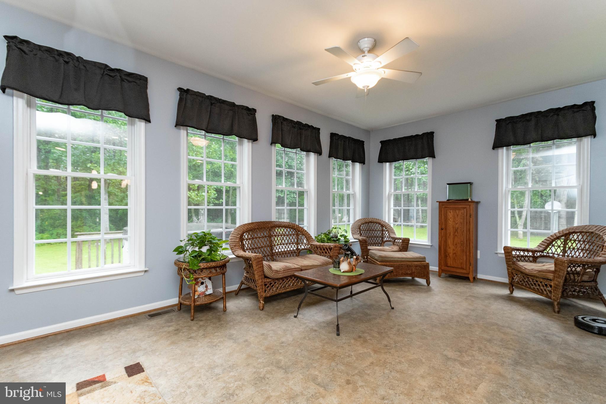 10086 Settle School Road Rixeyville, VA 22737 - Photo 12 of 72 Sunroom off kitchen with tons of light!