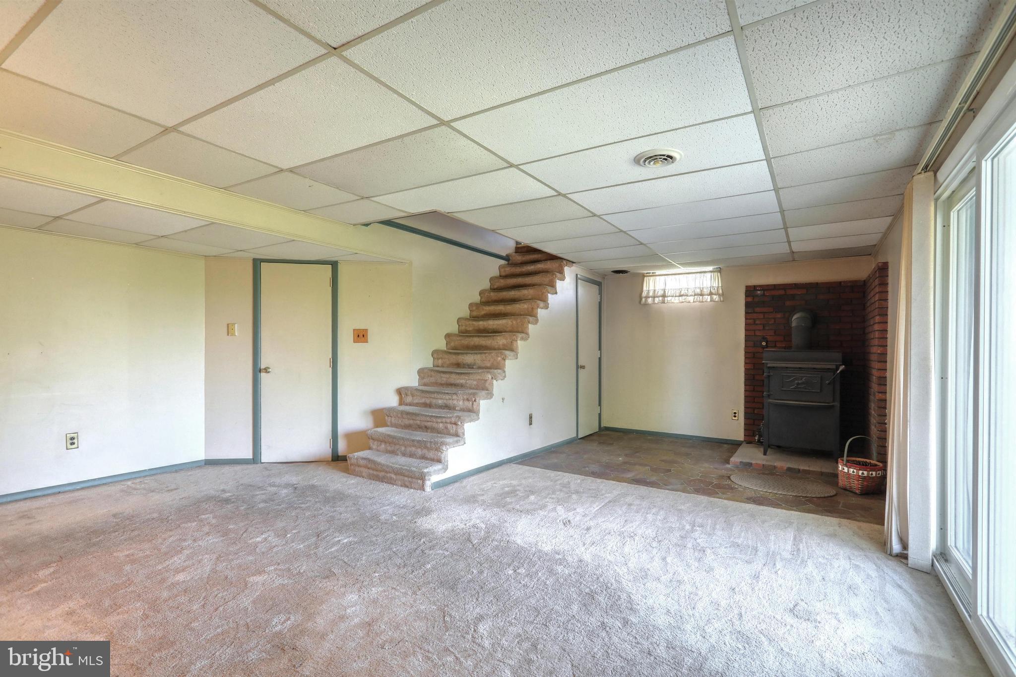 309 Ridgeview Road Seven Valleys, PA 17360 - Photo 27 of 51 Lower level family room with w/w carpet