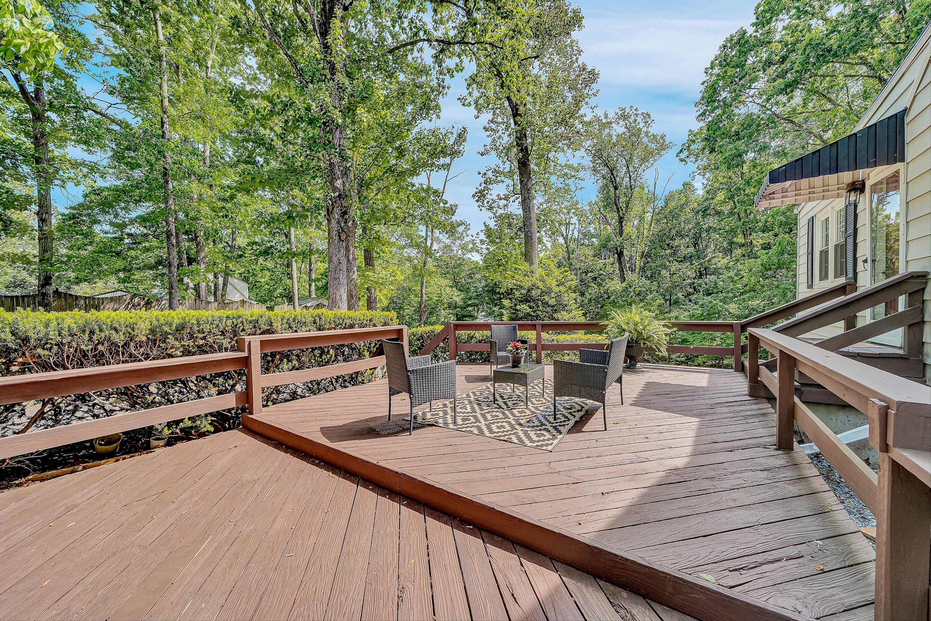 730 Texas Hollow Road Salem, VA 24153 - Photo 31 of 39 a view of a patio with wooden floor