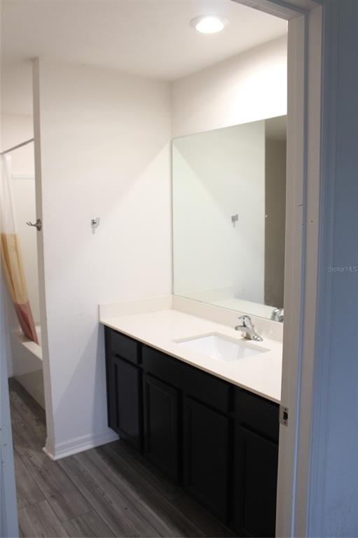 1733 Canaan Loop Dundee, FL 33838 - Photo 13 of 16 a bathroom with a sink and a mirror