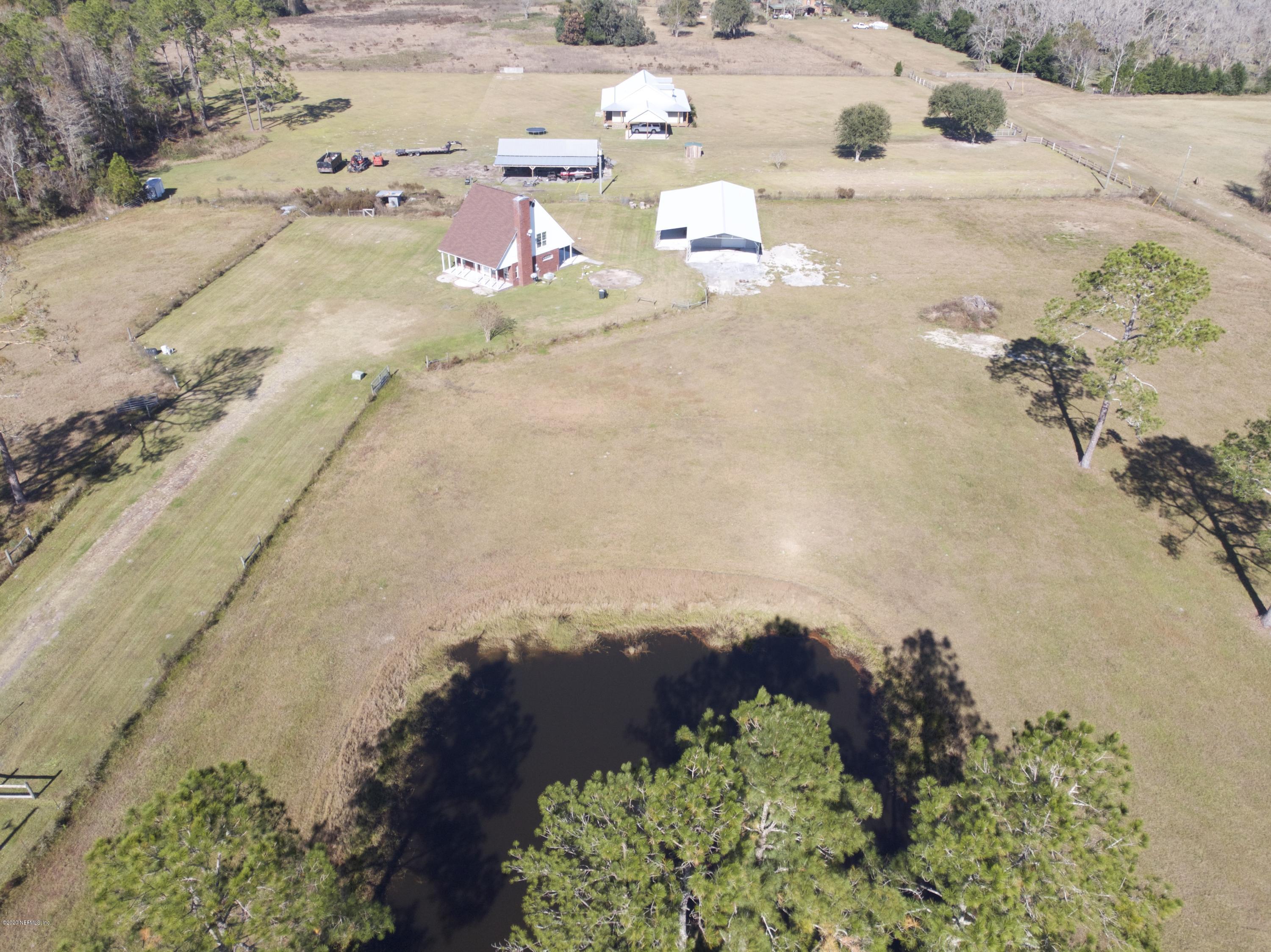 11101 Aaron Fish Road Glen St. Mary, FL 32040 - Photo 35 of 44 a view of backyard with green space
