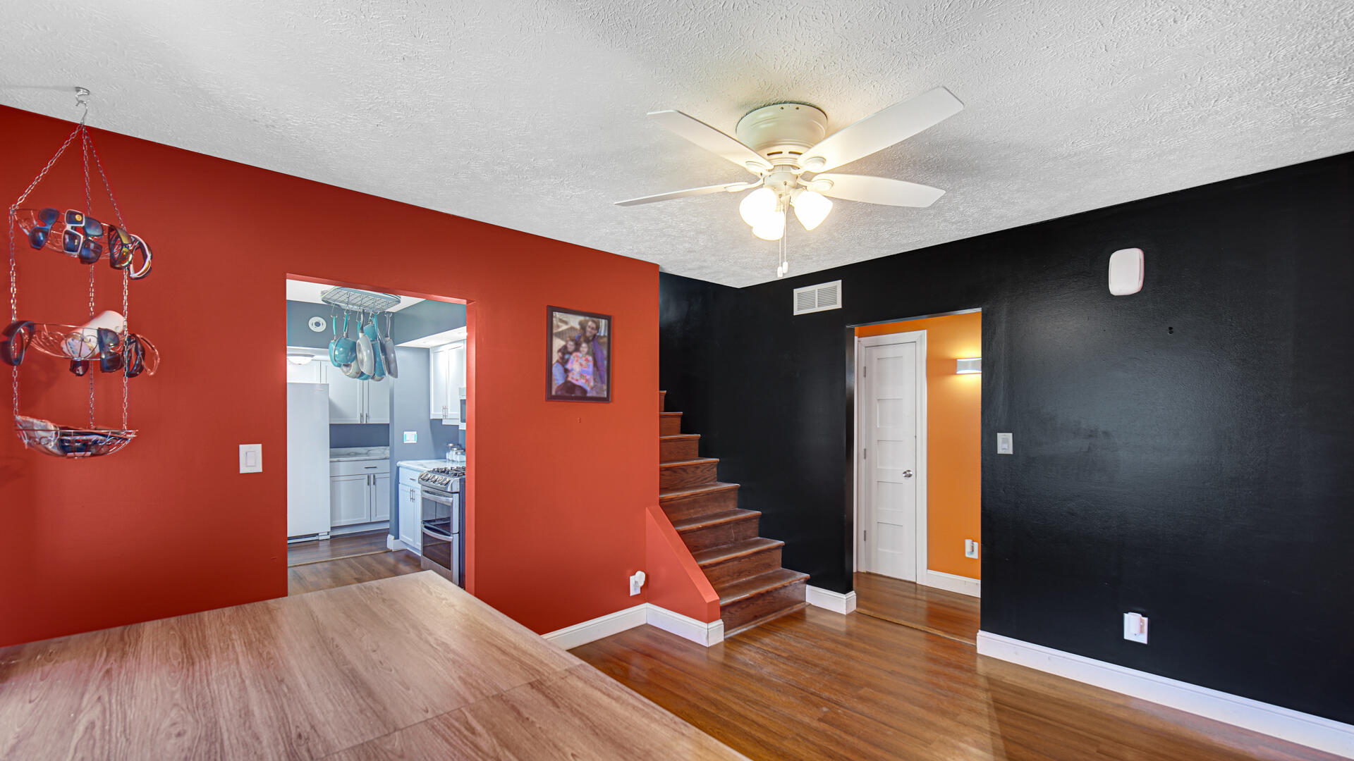 324 West Johnson Road La Porte, IN 46350 - Photo 11 of 34 wooden floor in an empty room with a window
