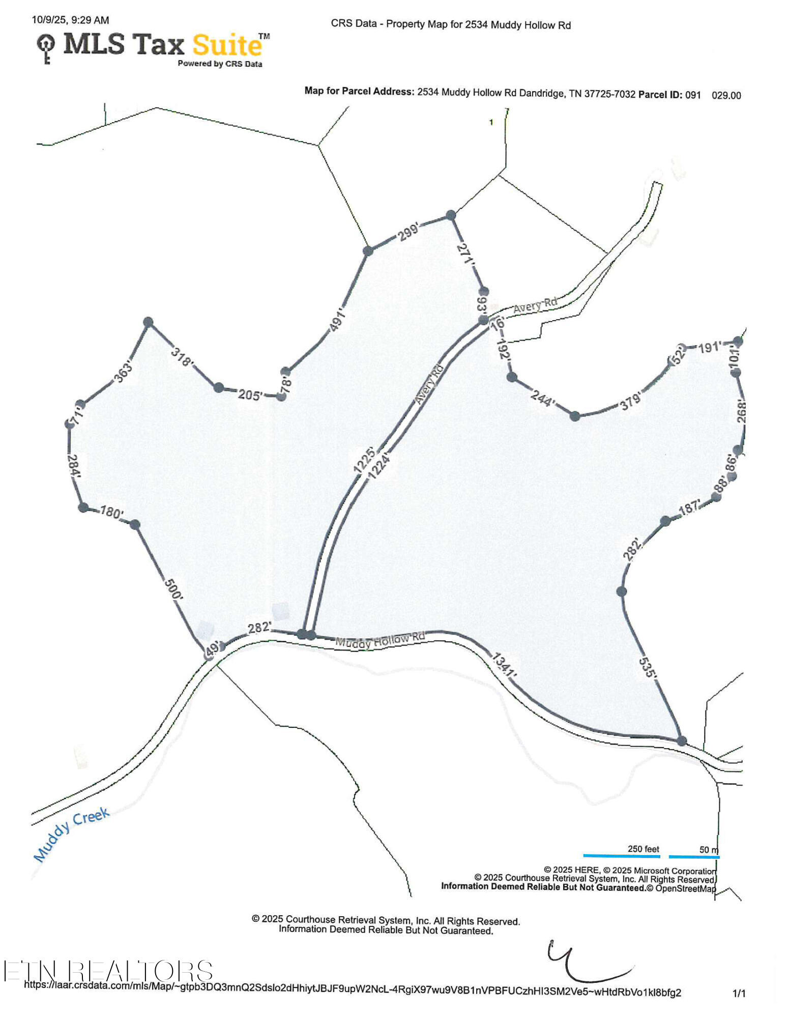 2534 Muddy Hollow Road Dandridge, TN 37725 - Photo 26 of 39 Map