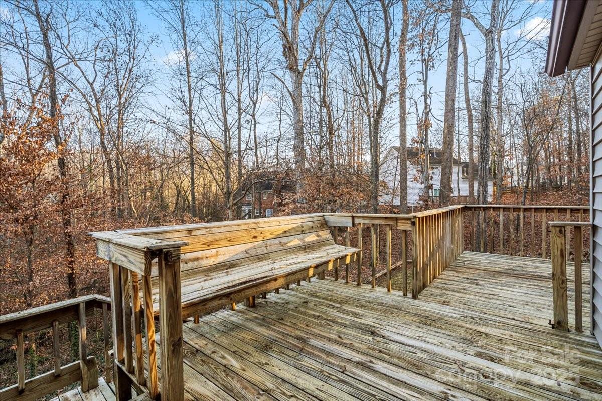 7022 Plott Road Charlotte, NC 28215 - Photo 26 of 27 a view of outdoor space with trees
