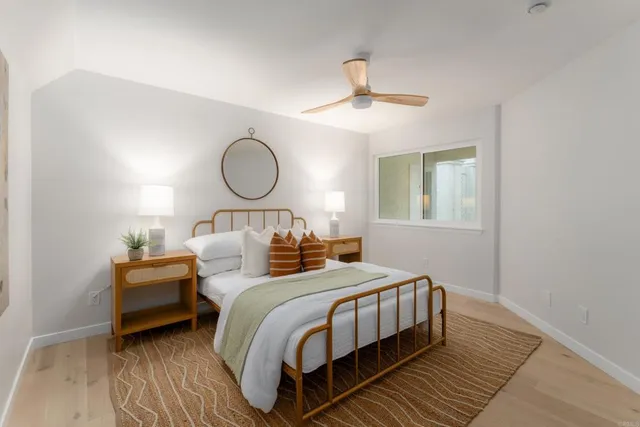 wooden floor in an empty room