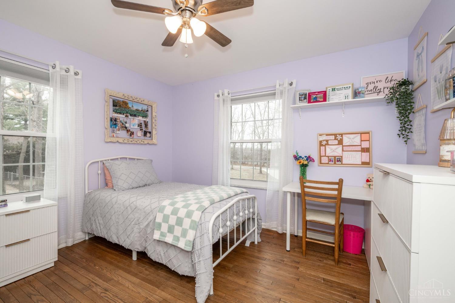 11624 Edgewood Road Harrison, OH 45030 - Photo 28 of 54 Bedroom 3 with ceiling fan.