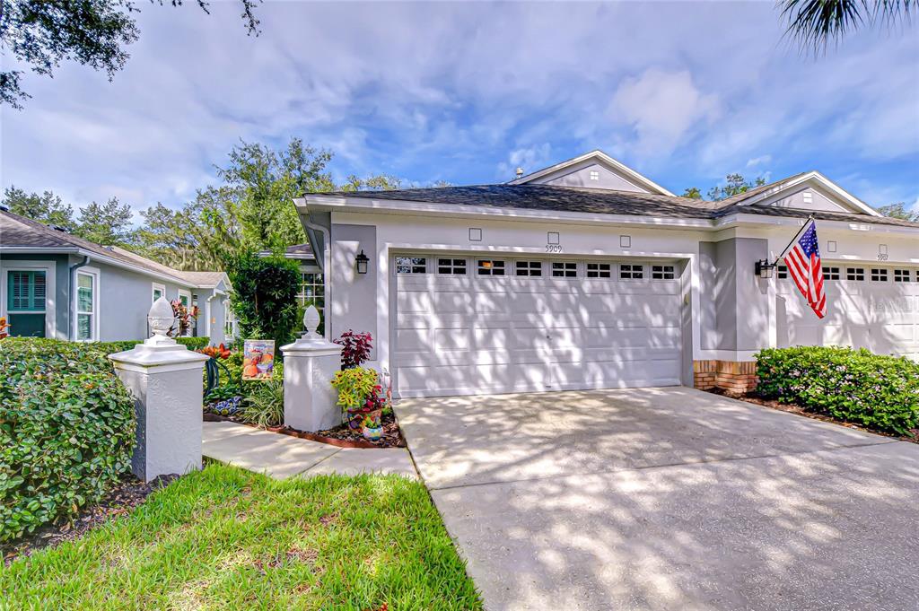 a view of a house with patio