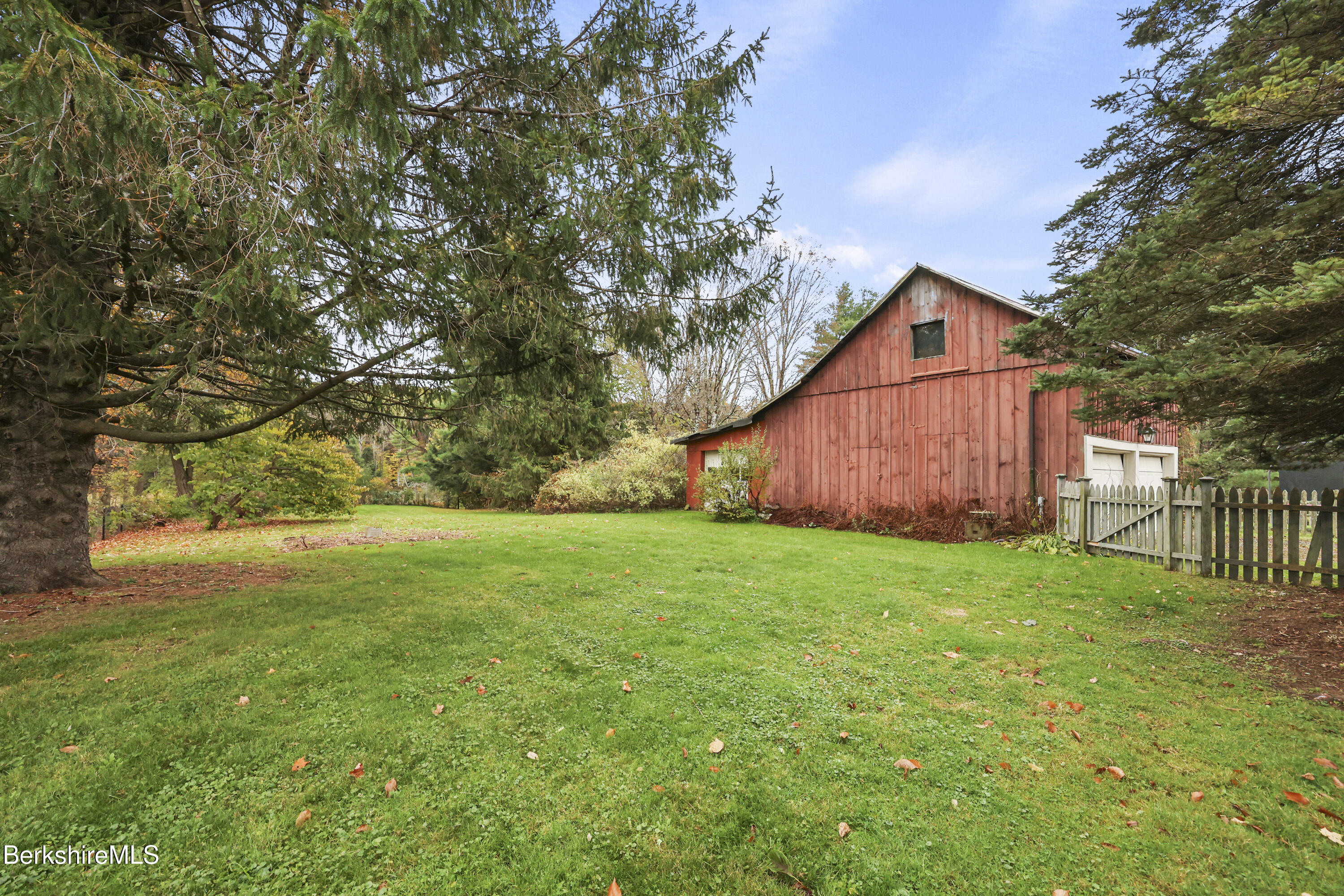2801 State Road Richmond, MA 01254 - Photo 36 of 46 a view of backyard of house with green space