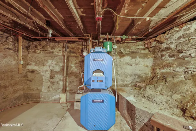 a view of a wooden door