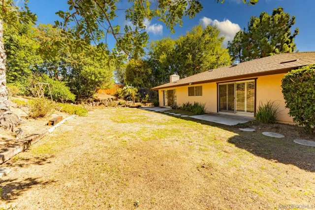 an aerial view of residential house and sandy dunes